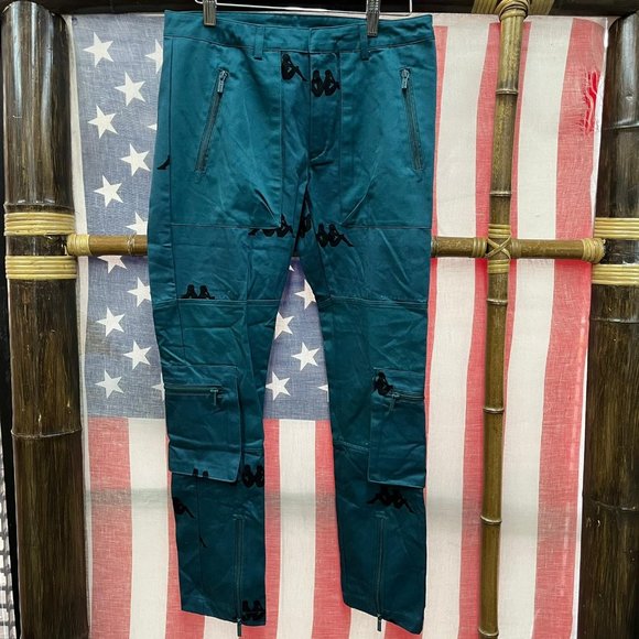 Kappa Pants - NWT KAPPA AUTHENTIC DAGET Trouser pant women medium cargo green